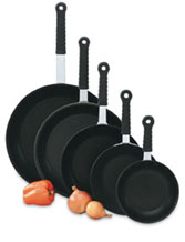 Vollrath 67607 Wear-Ever Fry Pans with SteelCoat x3™ Interior and TriVent Silicone Handle