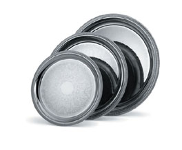 Vollrath 82100 Elegant Reflections™ Round Serving Trays