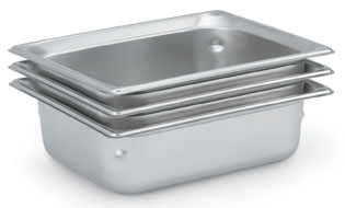 Vollrath 90002 Super Pan 3 Stainless Steel - Steam Table Pan, 3/4"