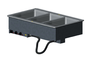 Vollrath 36404 Three Well Hot Modular Drop-Ins