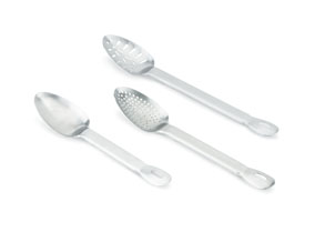 Vollrath 64400 Heavy-Duty Stainless Steel Basting Spoons