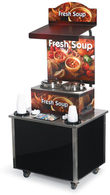 VOLLRATH SOUP MERCHANDISER KIOSK-CTYKTN VOLLRATH 3702803