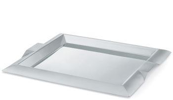 Vollrath 82093 Rectangular Stainless Steel Serving Trays