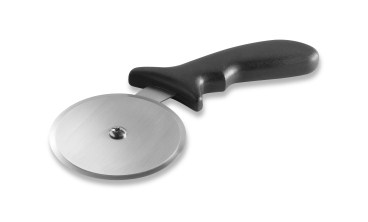 4" Heavy Duty Pizza Cutter in Black Vollrath 5981520 | 12 Per Case