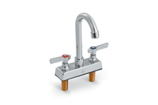 Vollrath 2612 Gooseneck faucet, 4" (10.2) centers, 7 1 ?2" (19.1) high