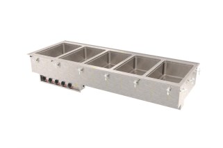 Vollrath 3640801HD Five-Well Modular Hot Drop In With Marine Grade Wells