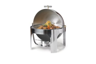 Vollrath 48765 New York, New York Dripless Countertop Chafer, Silverpate