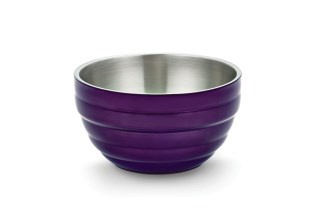 Vollrath 4659065 Round Double-Wall Bowl - Passion Purple 1.7qt (1.6L)