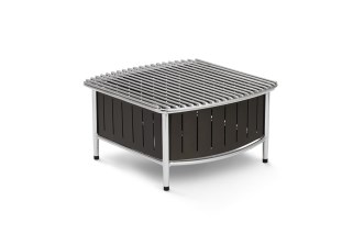 Vollrath 4667475 Small Buffet Station with Wire Grill, Black