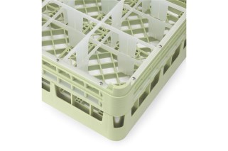 Vollrath 5231280 18-compartment trimmed  divider - half size