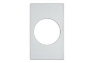 Vollrath 8242120 Miramar Single Size Template, White Stone