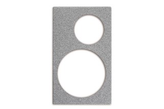 Vollrath 8243424 Miramar Single Size Template, Gray Granite