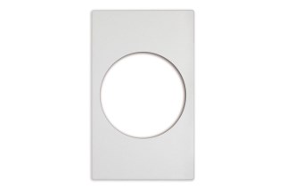 Vollrath 8243520 Miramar Single Size Template, White Stone