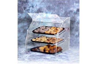 Vollrath EMBC-2 Euro bakery case - medium, rear & front door