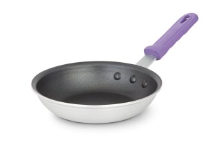 Vollrath T400780 Wear-Ever Fry Pans with SteelCoat x3™ Interior and Purple Handle