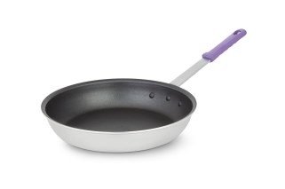 Vollrath T401280 Wear-Ever Fry Pans with SteelCoat x3™ Interior and Purple Handle