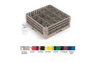 Vollrath TR8DDDA Traex Full Size 16 Compartment Rack