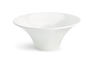 Vollrath V22173 Fluted Melamine Pedestal Bowl, Large